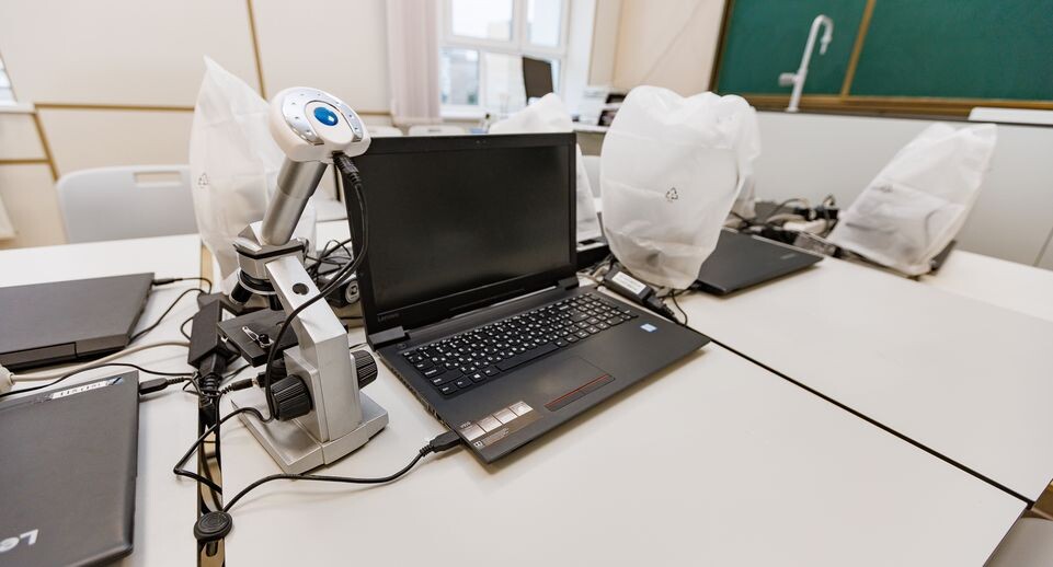    Кабинет биологии в воспитательно-образовательном комплексе «Успех» (Гимназия № 5) в Дзержинском / Медиасток.рф