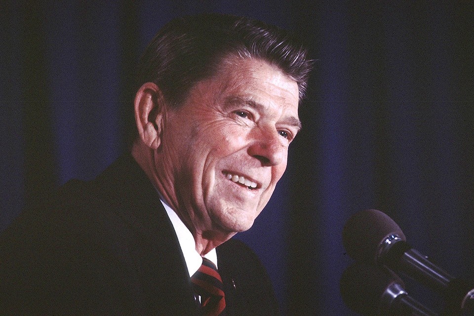    Рональд Рейган в 1980 г GLOBAL LOOK PRESS