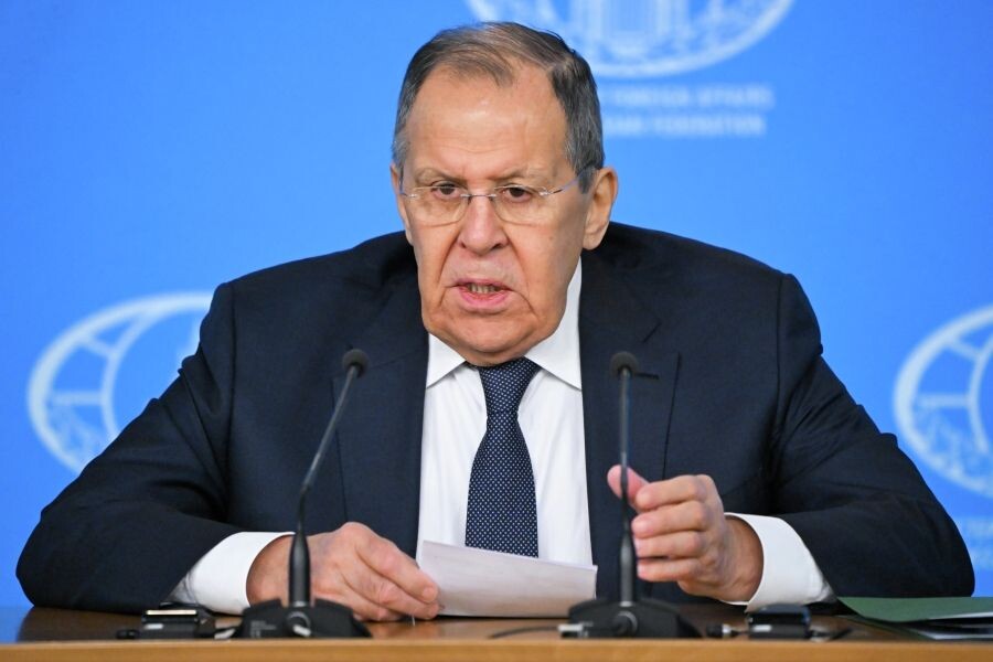    Министр иностранных дел России Сергей Лавров / Источник: © Сергей Гунеев/РИА Новости