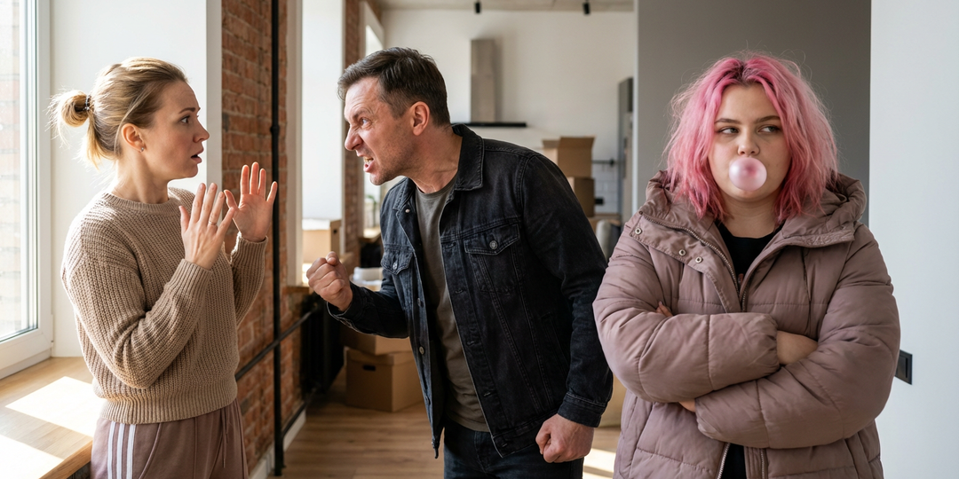 Муж привел в дом дочь от первого брака и потребовал освободить ей комнату