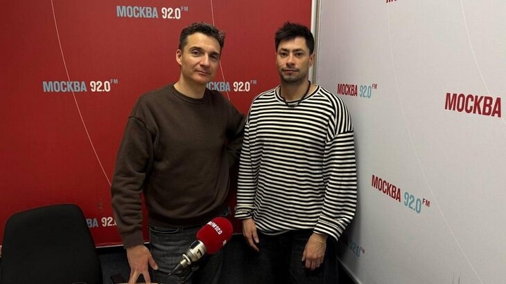 Илья Шпак в студии Радио Москвы. 