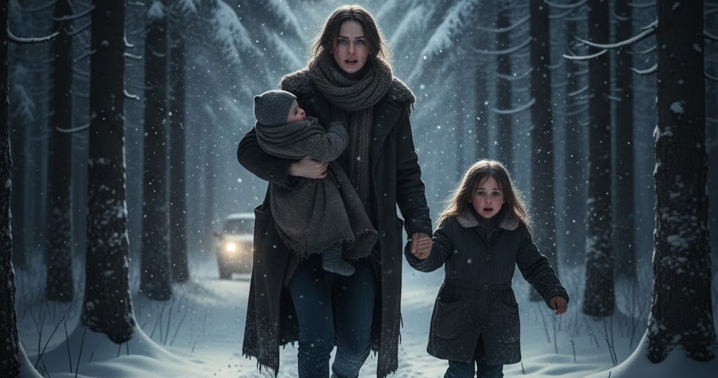 Она бежала забрав детей в охапку. Спряталась в деревне в простом домишке. Но муж тиран нашёл...