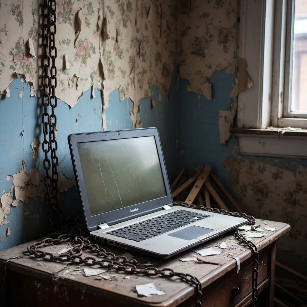 древний ноутбук с вЕндой загружается уже 5 минут...