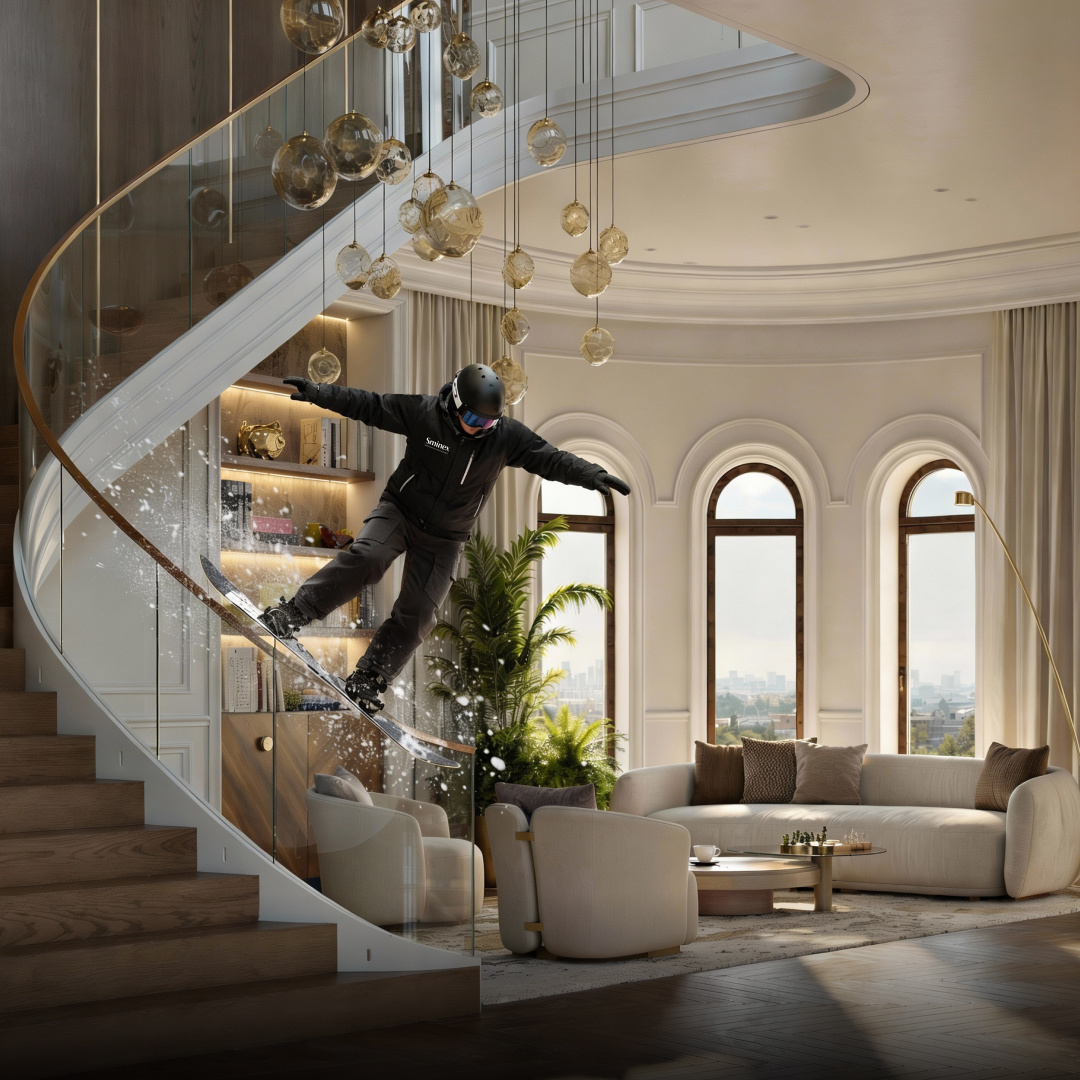 Пентхаус в историческом доме «Чистые Пруды»