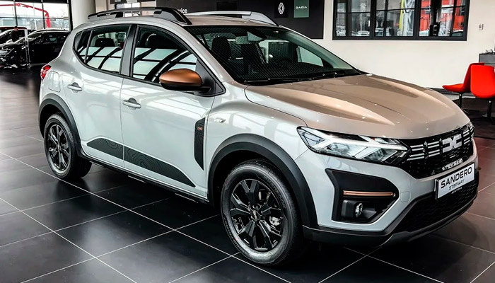 Dacia Sandero. Кадр из видео, Youtube