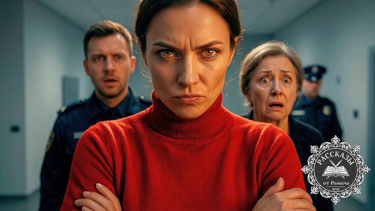 Сцена разоблачения мужа и свекрови бывшей сотрудницей правоохранительных органов