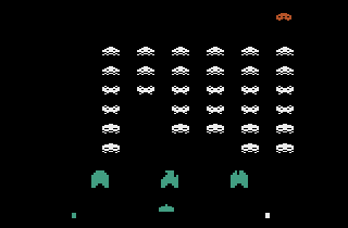 Space Invaders — одна из культовых игр для Atari 2600