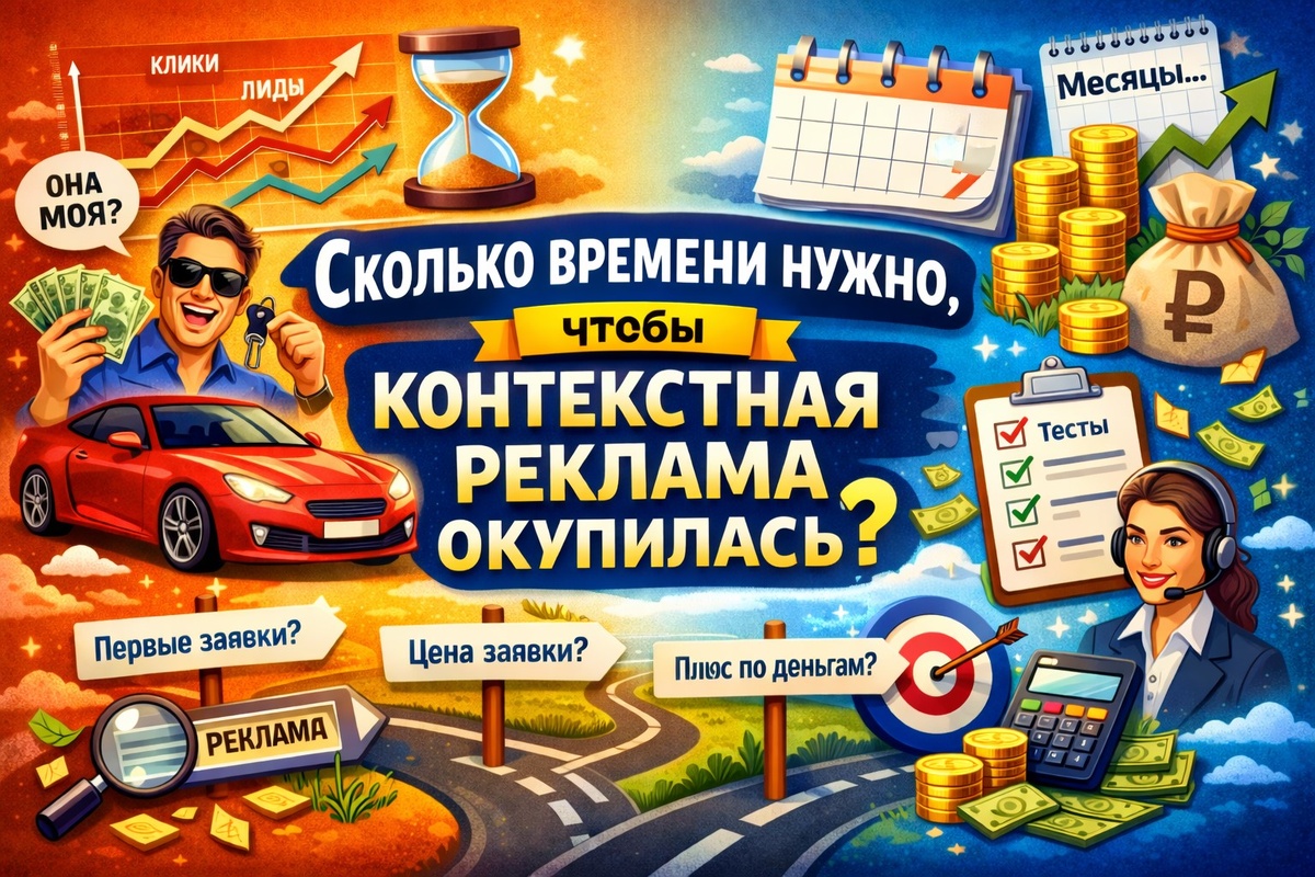 Сколько времени нужно, чтобы контекстная реклама окупилась 