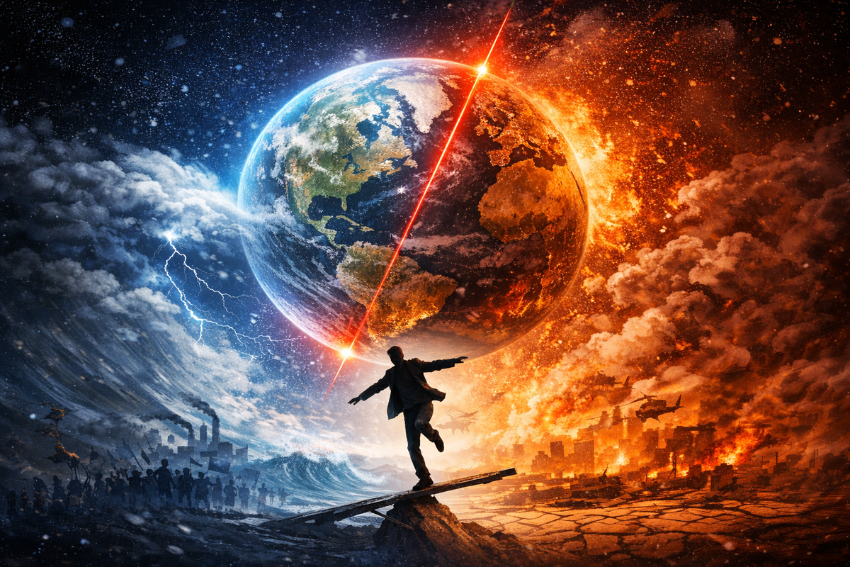 Смещённая ось Земли: первопричина искажений в психике, климате и человеческой жизни