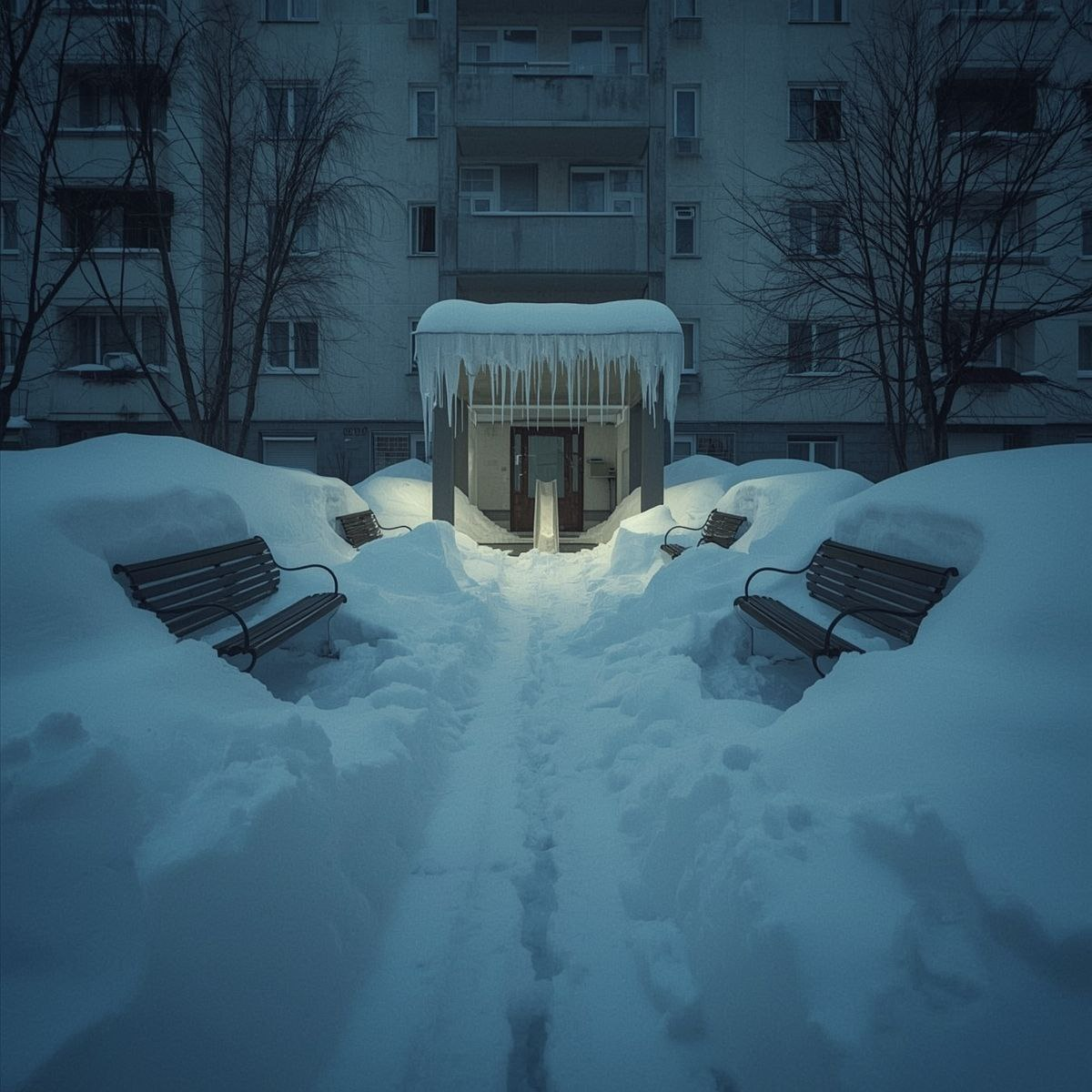 Атмосферная ИИ-генерация для обложки статьи.