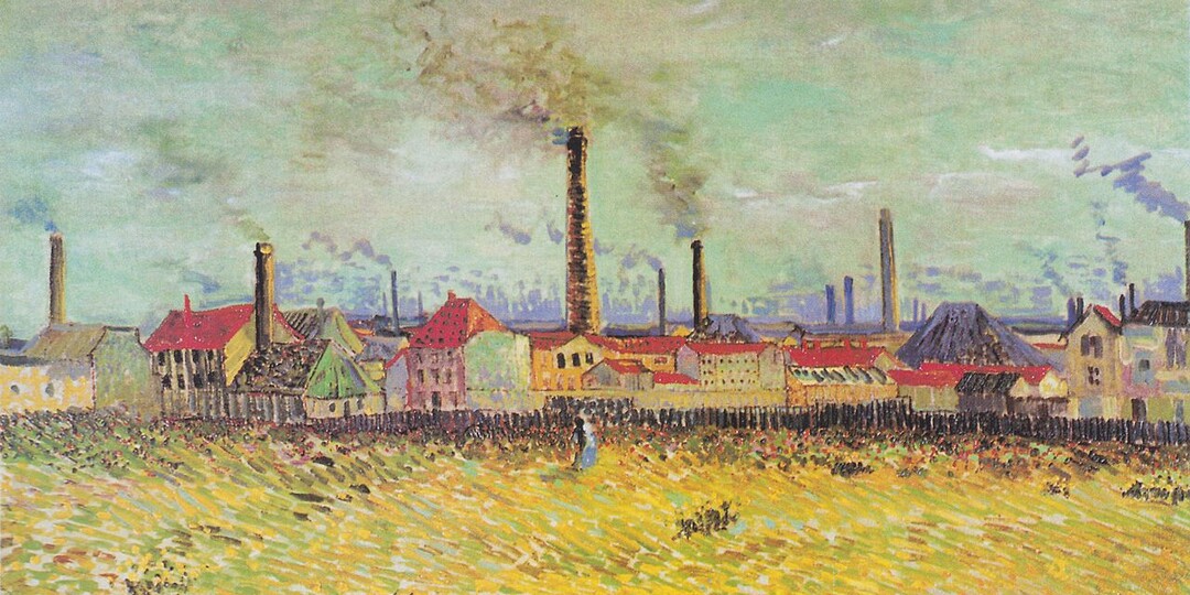 Индустриальный жанр в живописи