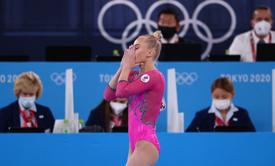    Российская гимнастка Ангелина Мельникова стала обладательницей бронзовой награды на Олимпиаде в Токио. Фото: Reuters