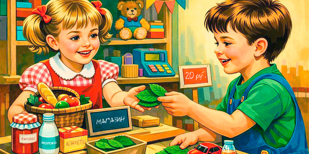 Как фантики и палки учат фантазировать