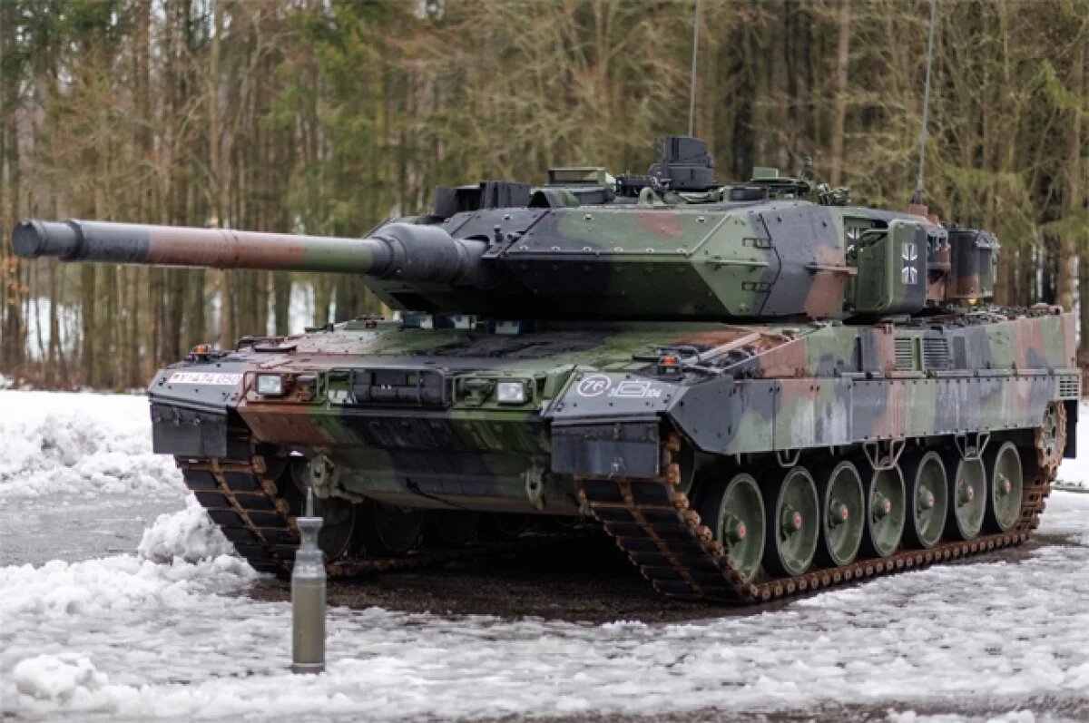    Германские танки Leopard будут находиться в 30 км от границы между Литвой и Белоруссией.