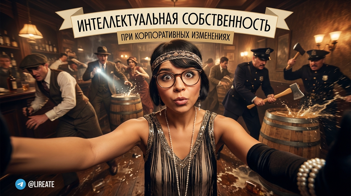    Важные аспекты интеллектуальной собственности в контексте корпоративных изменений. Лирейт