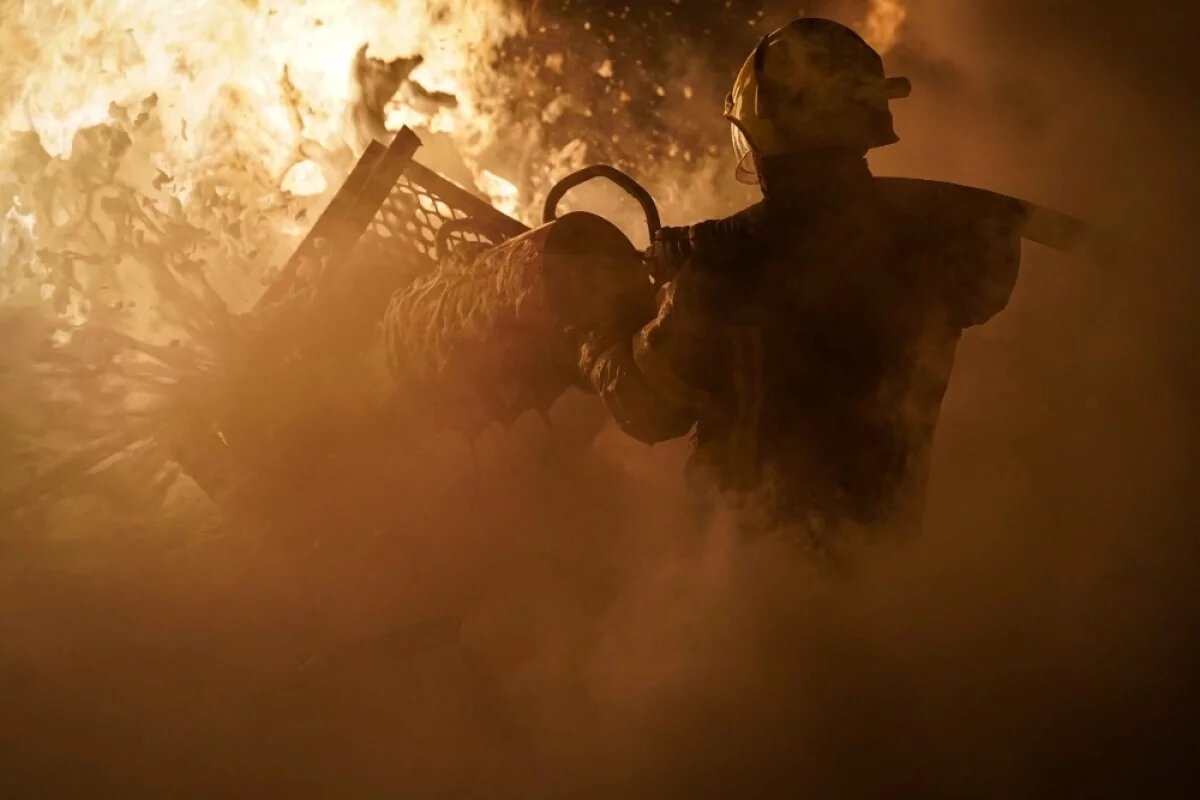    В Полтавской области семь ударов БПЛА пришлись по нефтебазе «Стандарт Ойл-2000».