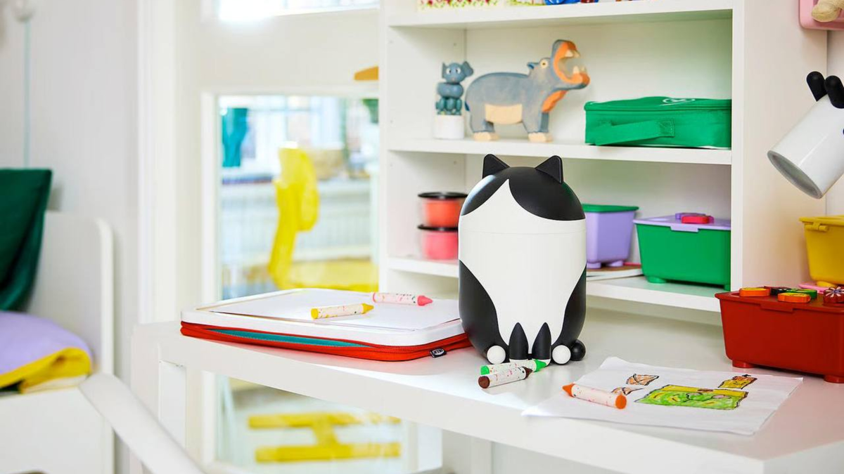    Пластиковый контейнер в виде кота GREJSIMOJS