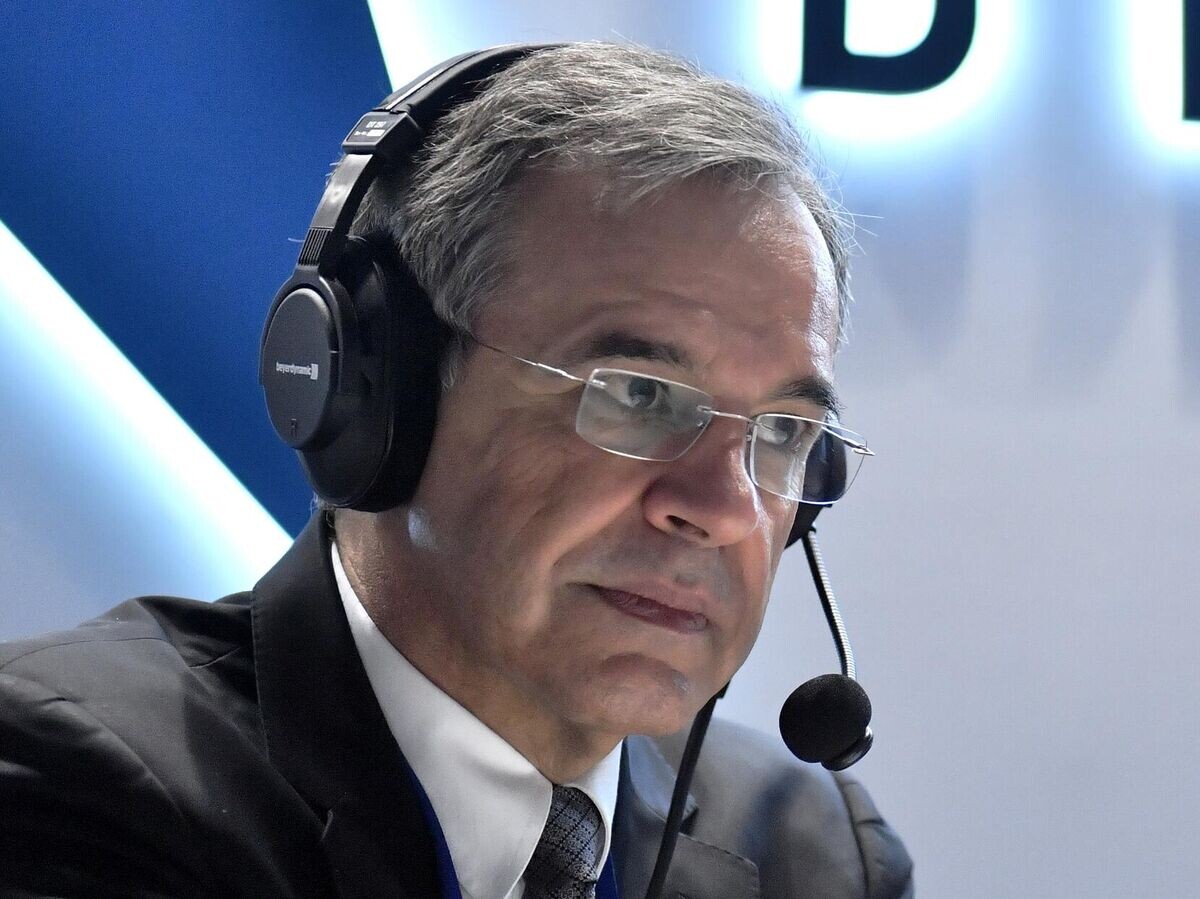    Депутат Национальной ассамблеи Тьерри Мариани на стенде "Спутник в Крыму" во время Ялтинского международного экономического форума. | © РИА Новости / Алексей Мальгавко