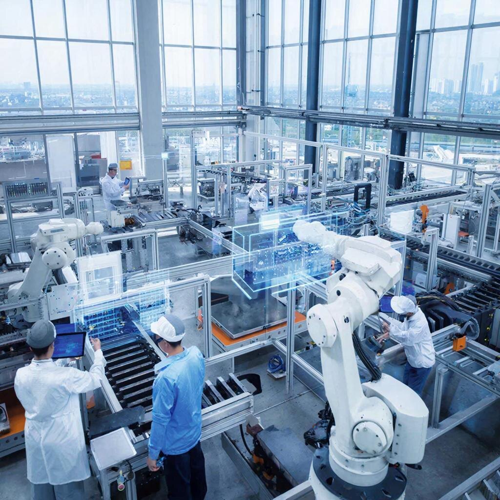 Процесс цифровизации промышленного производства будущего