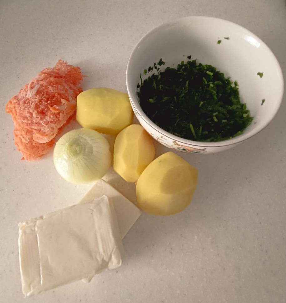 Продукты для приготовления супа