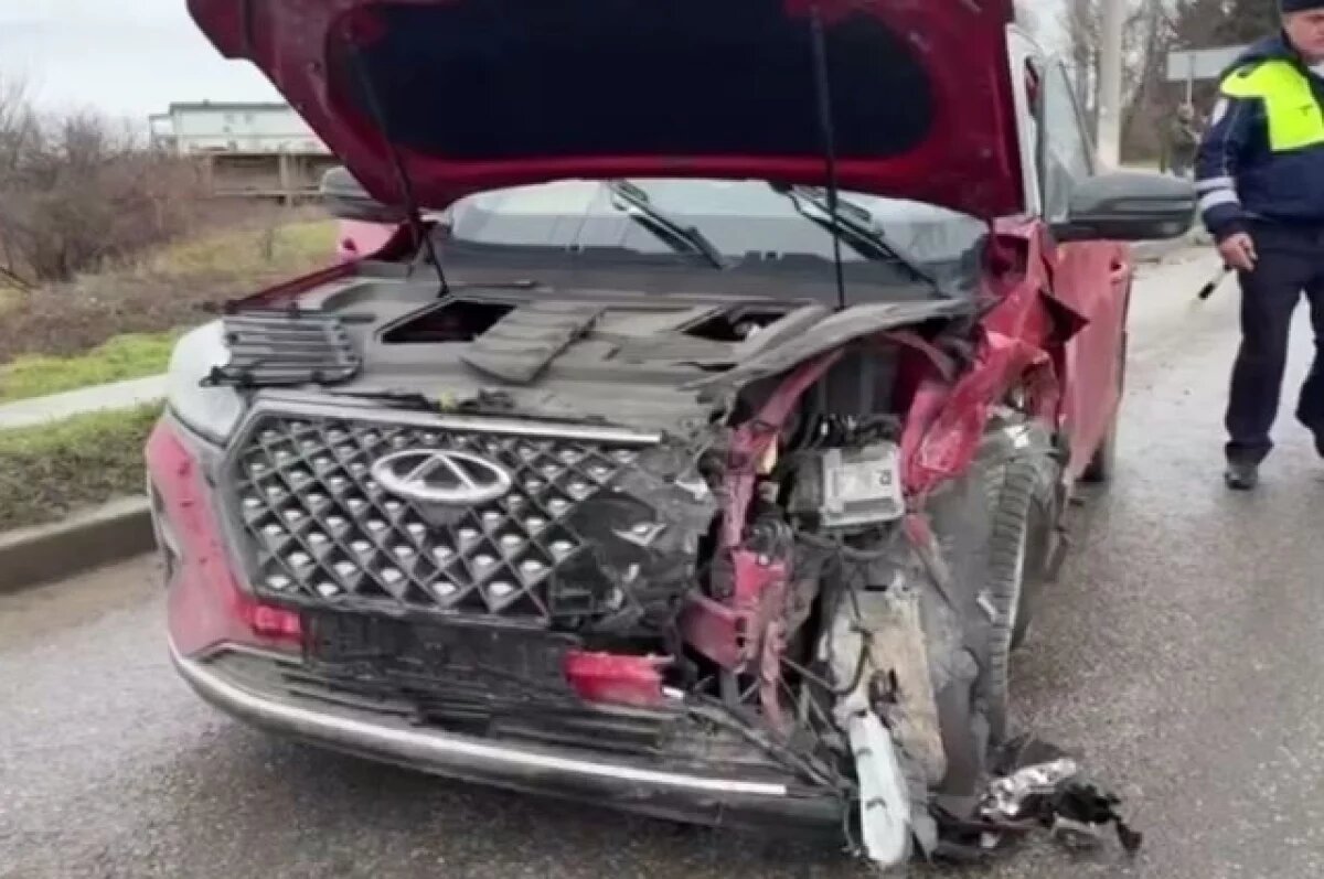    В Севастополе произошло лобовое ДТП с пострадавшими