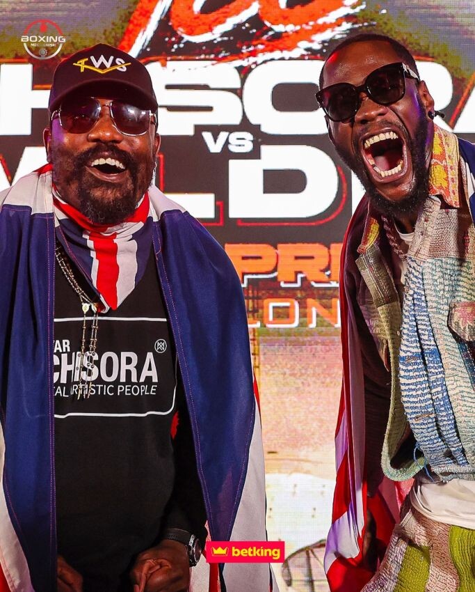 Деонтей Уайлдер и Дерек Чисора