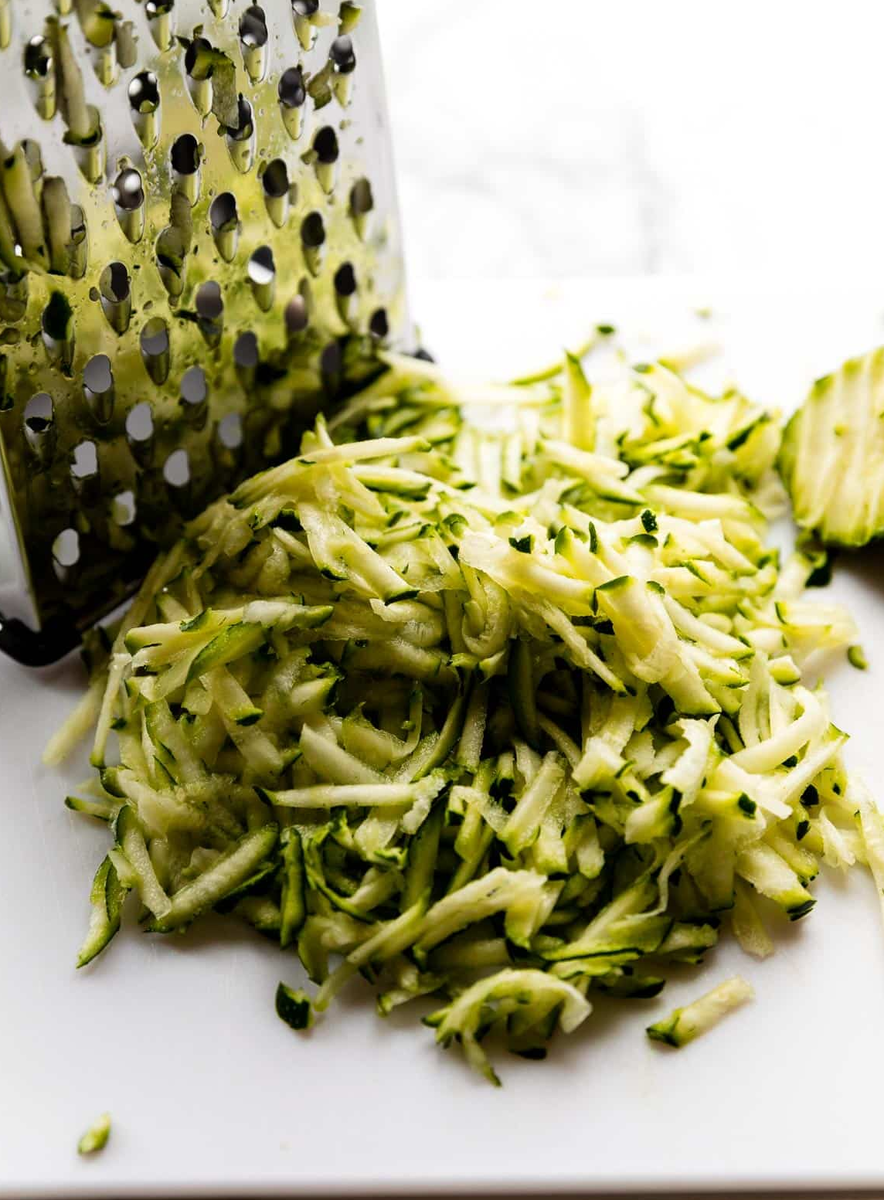 Натертый кабачек