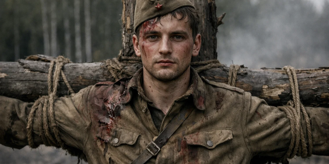 "Распяли на кресте". О красноармейце Юрии Смирнове, который разозлил немцев своей стойкостью