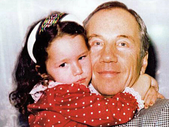 Бася с папой