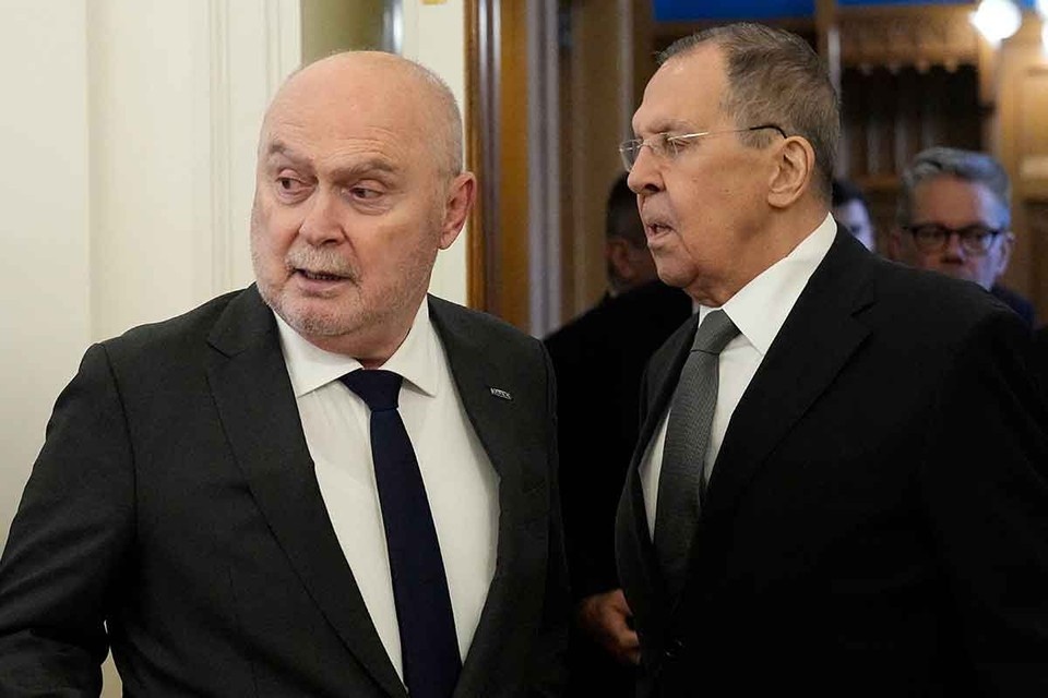    Феридун Хади Синирлиоглу и Сергей Лавров REUTERS