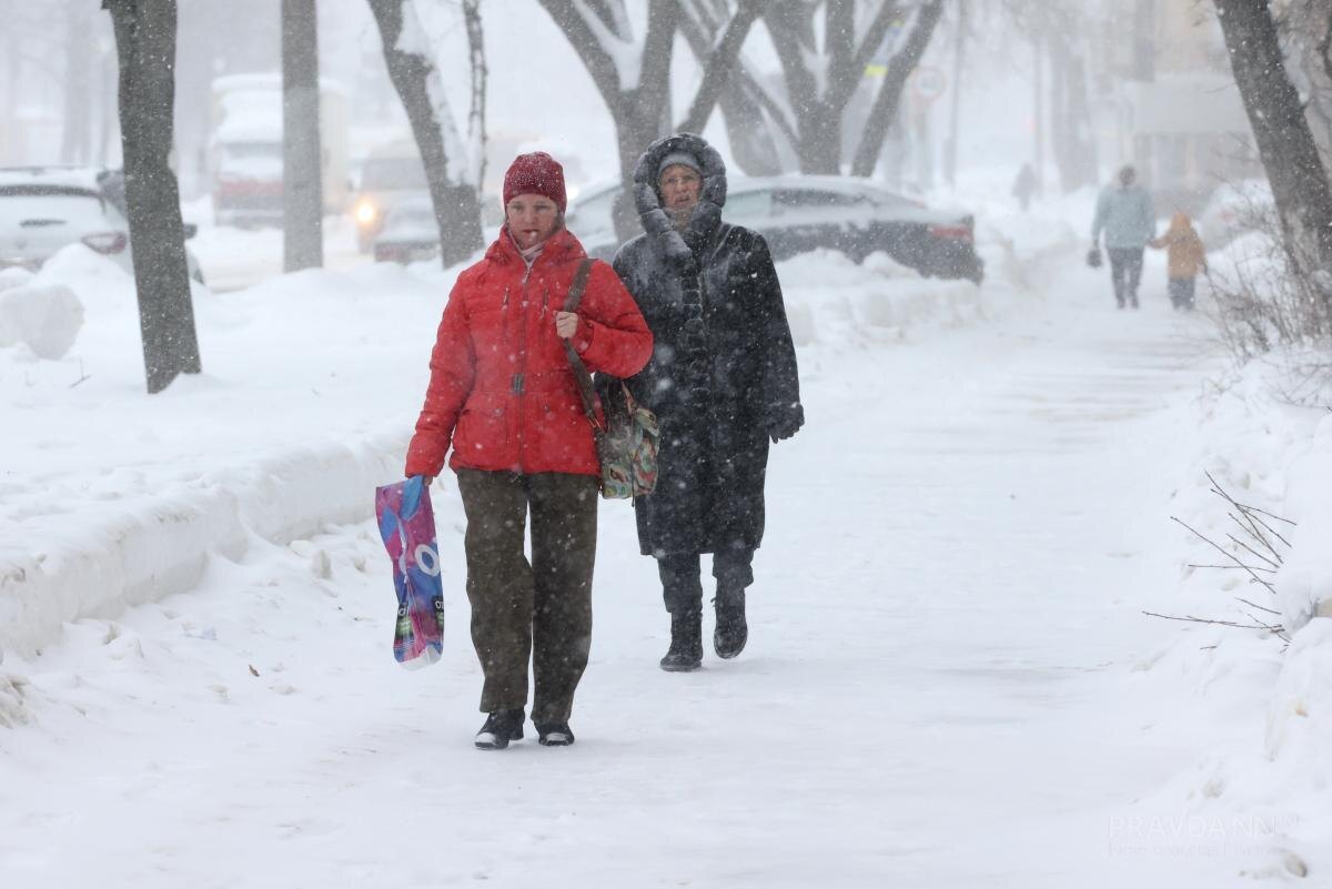    В субботу, 7 февраля, в Нижнем Новгороде на протяжении всего дня ожидается снегопад