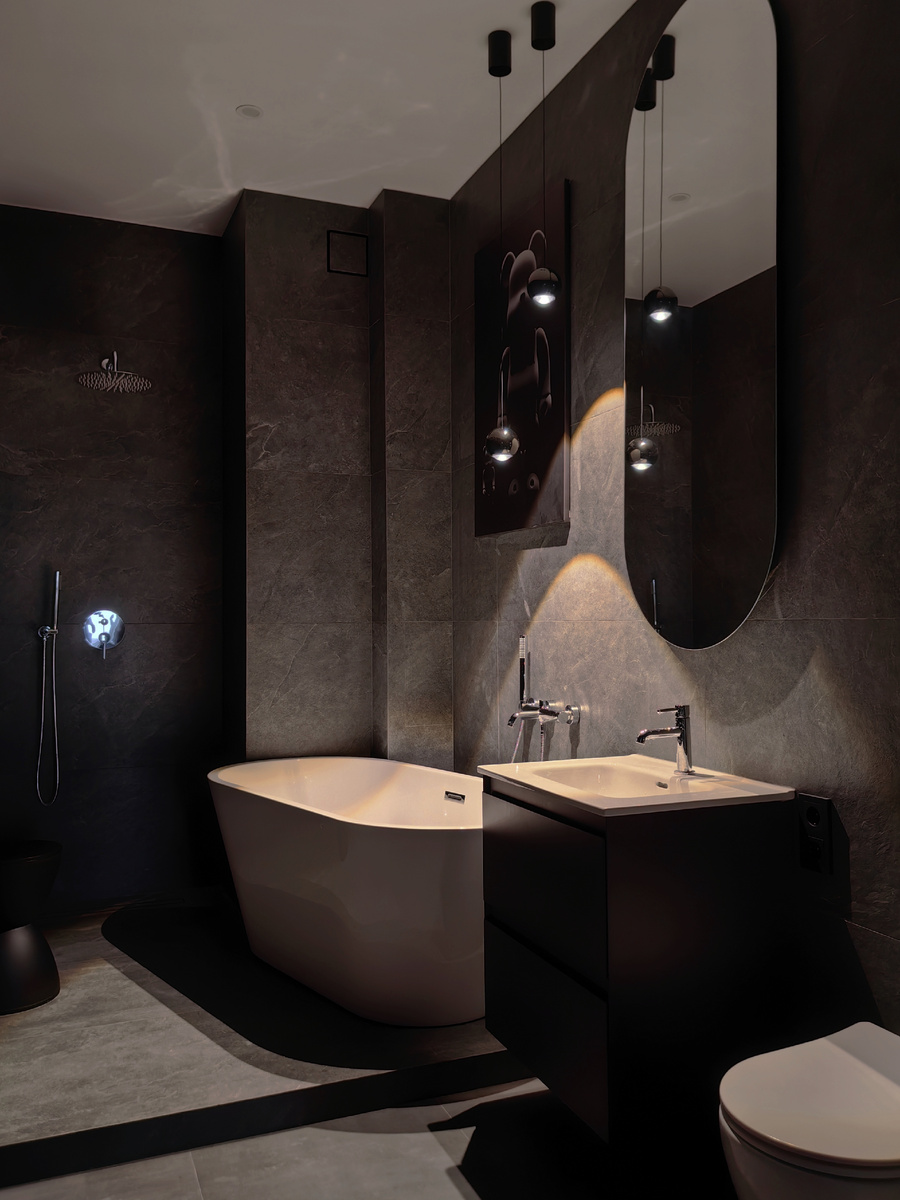 плитка Limone, Ash Black, 60х120 см.