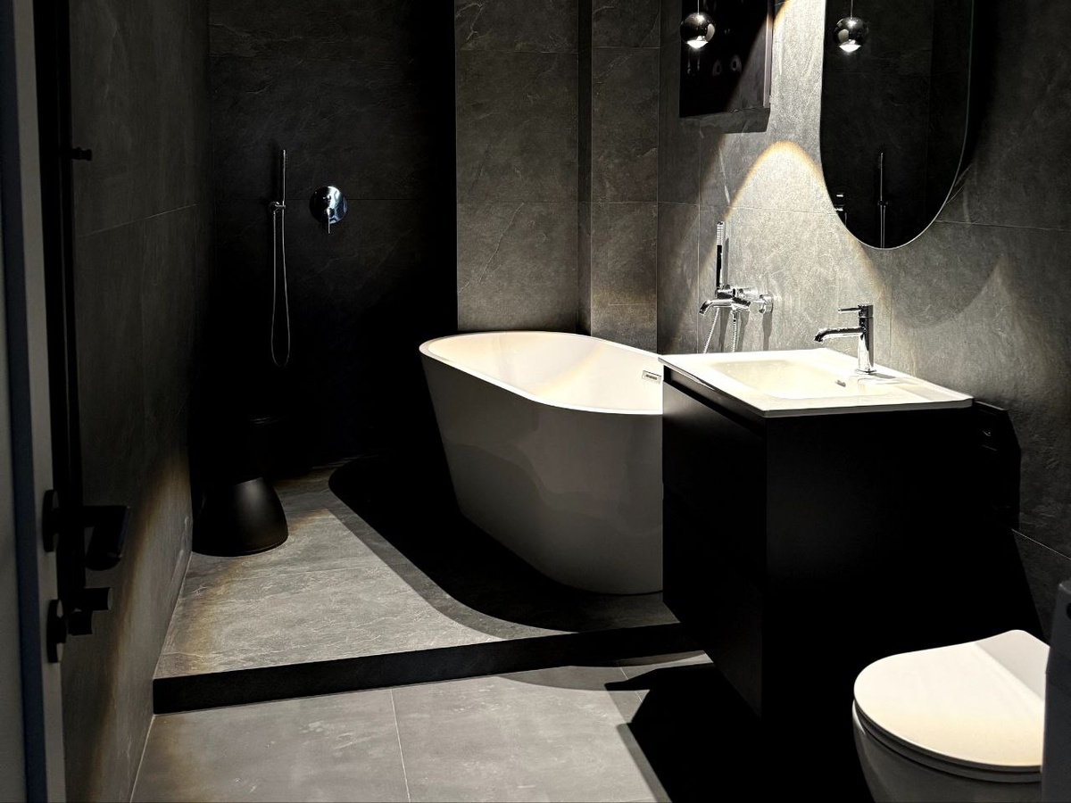 плитка Limone, Ash Black, 60х120 см.