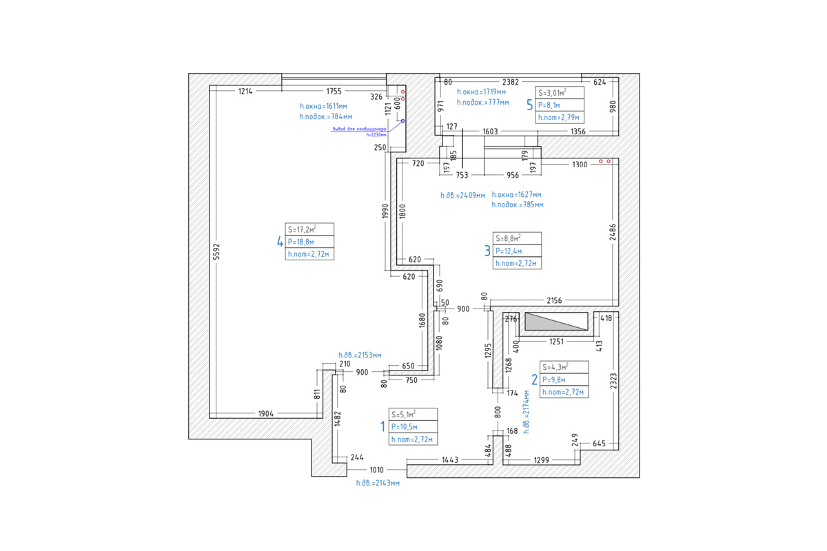 Итоговая планировка