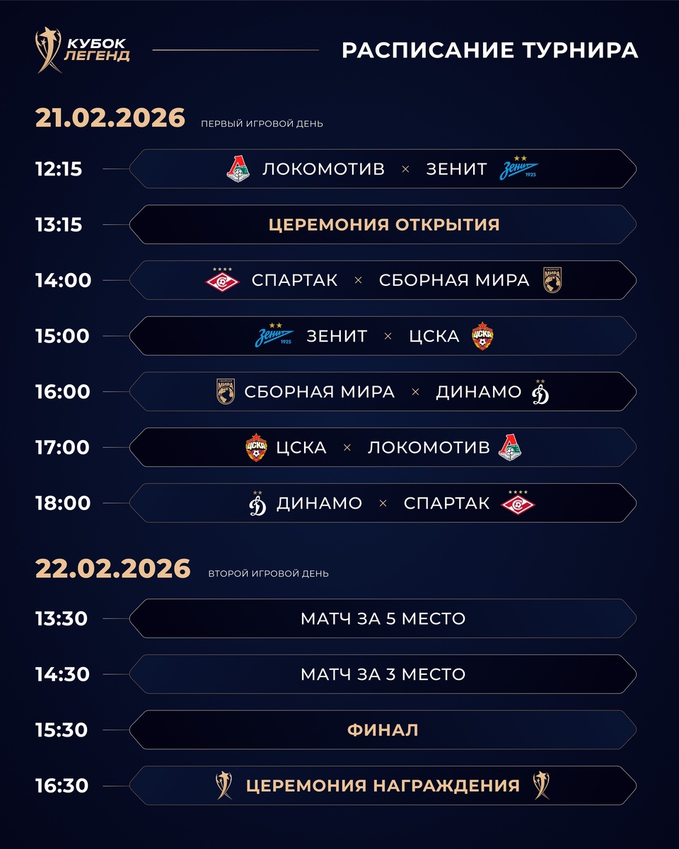 Фото: "Кубок легенд"