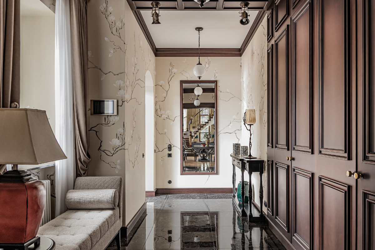 Проект загородного дома студии Точка дизайна, дизайнер - Надежда Ежова