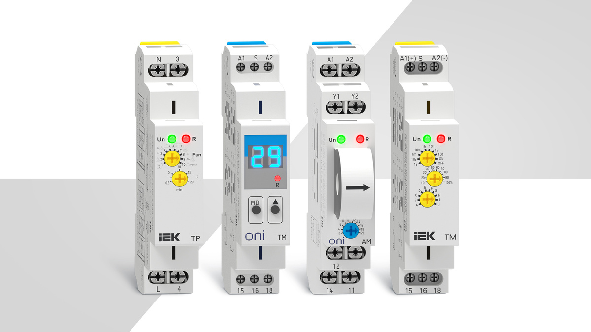 Реле контроля и управления — расширение ассортимента для широкого спектра задач
