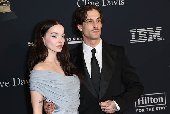    Дав Камерон и Дамиано Давид. Фото: Patrick T. Fallon / Getty Images