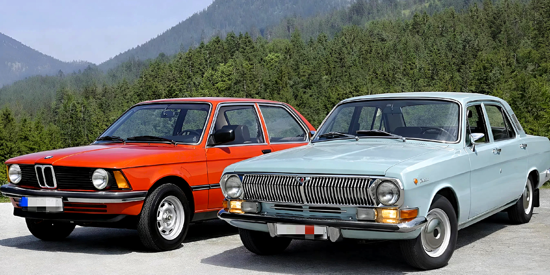 Что реально мог автопром СССР: ГАЗ-24 против BMW E21 - честное сравнение двух одногодок