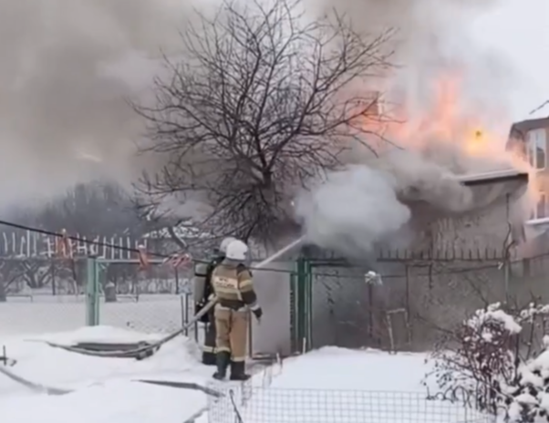 Фото: кадр из видео ГУ МЧС России по Курской области