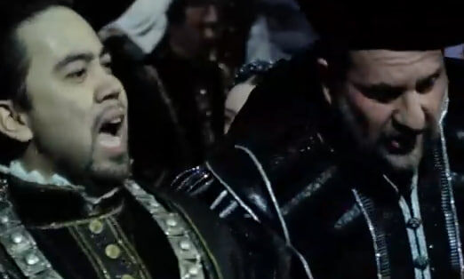     На сцене красноярского театра оперы и балета готовят оперу «Риголетто»