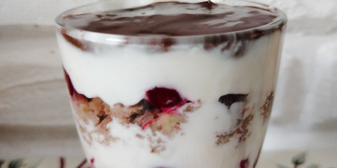 🍫 ПП трайфл с вишней.