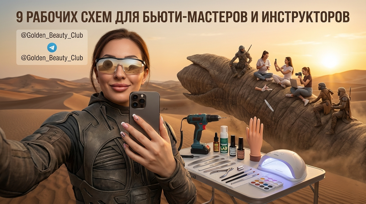 9 рабочих блюпринтов для автоматизации контента в бьюти 2026: маникюр, педикюр, тренды, Make.com, нейросети