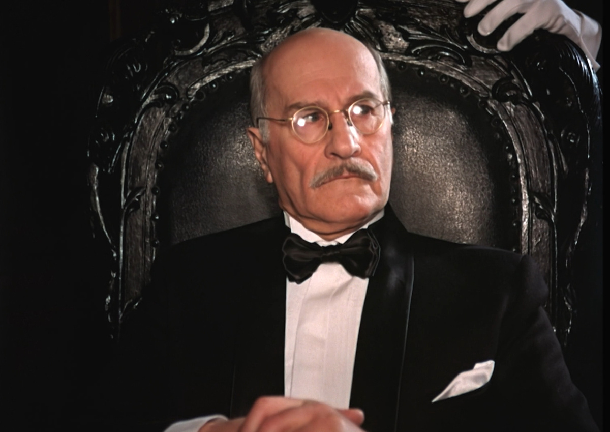 Кадр из кинофильма "Десять негритят", 1987 г., режиссер и сценарист Станислав Говорухин, композитор Николай Корндорф (скриншот)