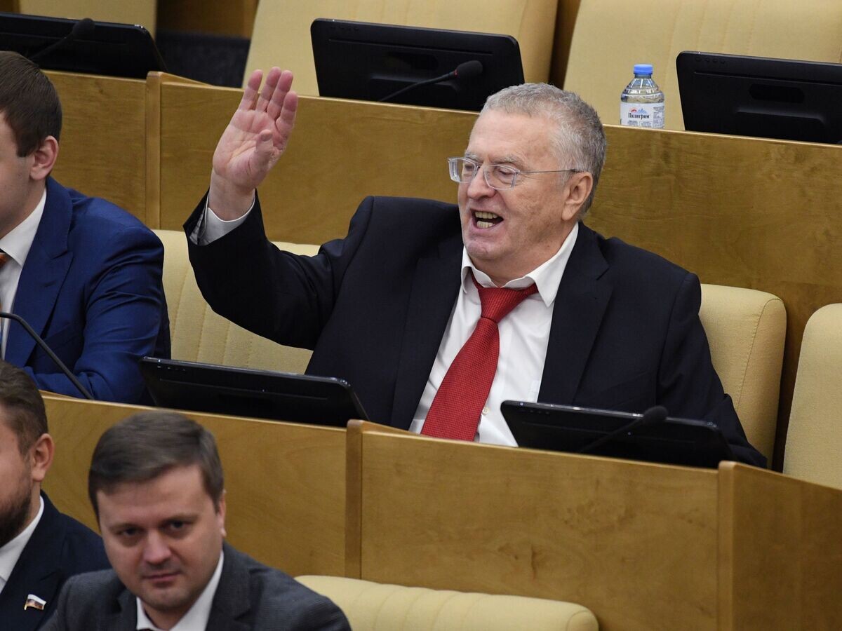     Владимир Жириновский на пленарном заседании Государственной думы РФ. 19 декабря 2018 | © РИА Новости / Григорий Сысоев