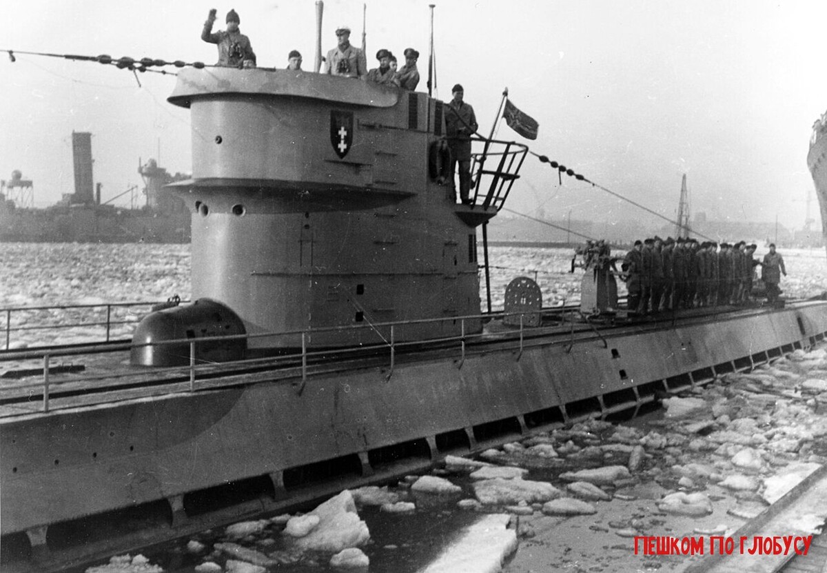 Немецкая подлодка