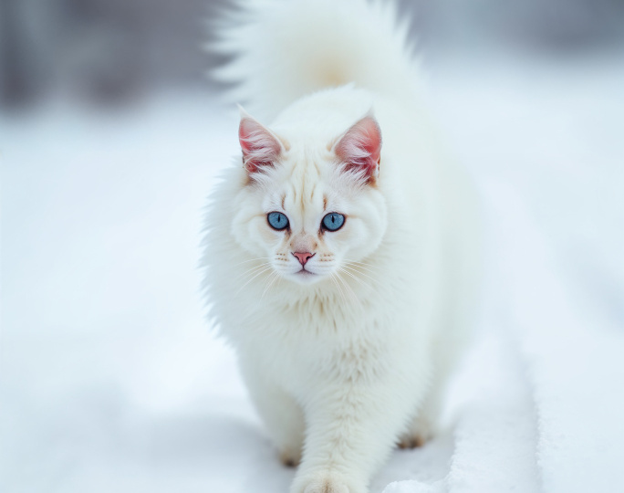 Зимняя история о потерянной кошке