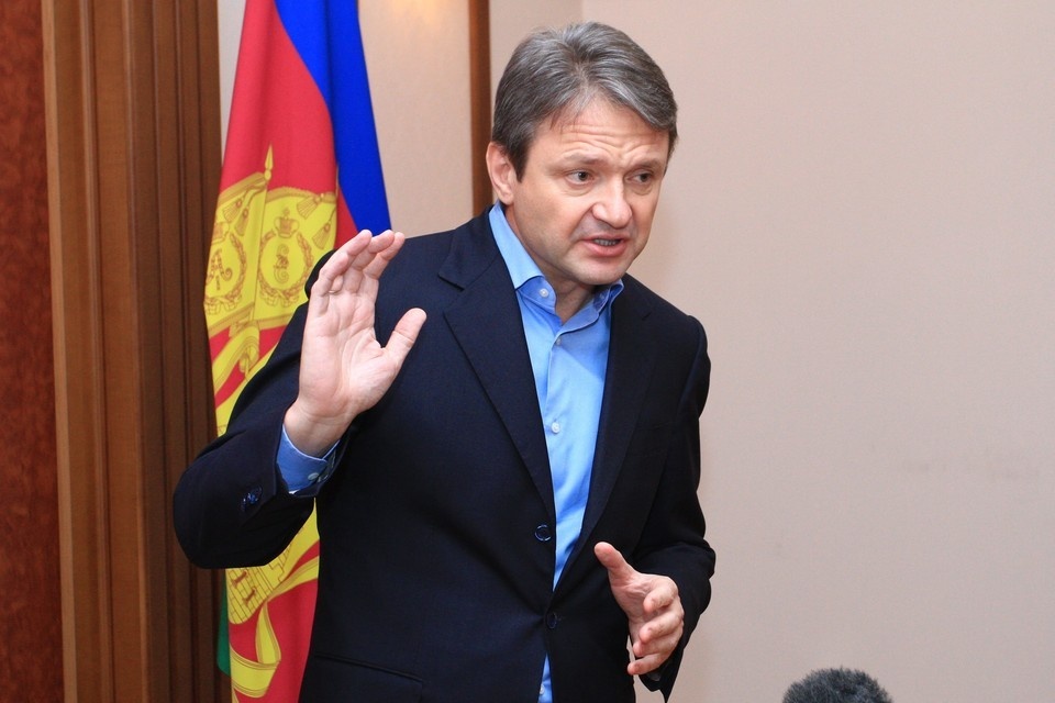    Александр Ткачев в бытность губернатором Кубани