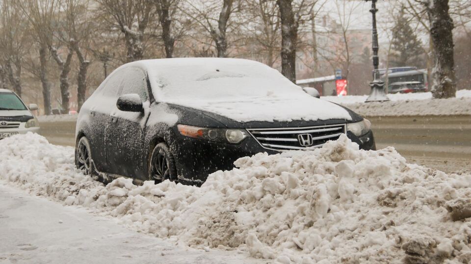    Снег в Барнауле. Ноябрь. Источник: Виталий Барабаш