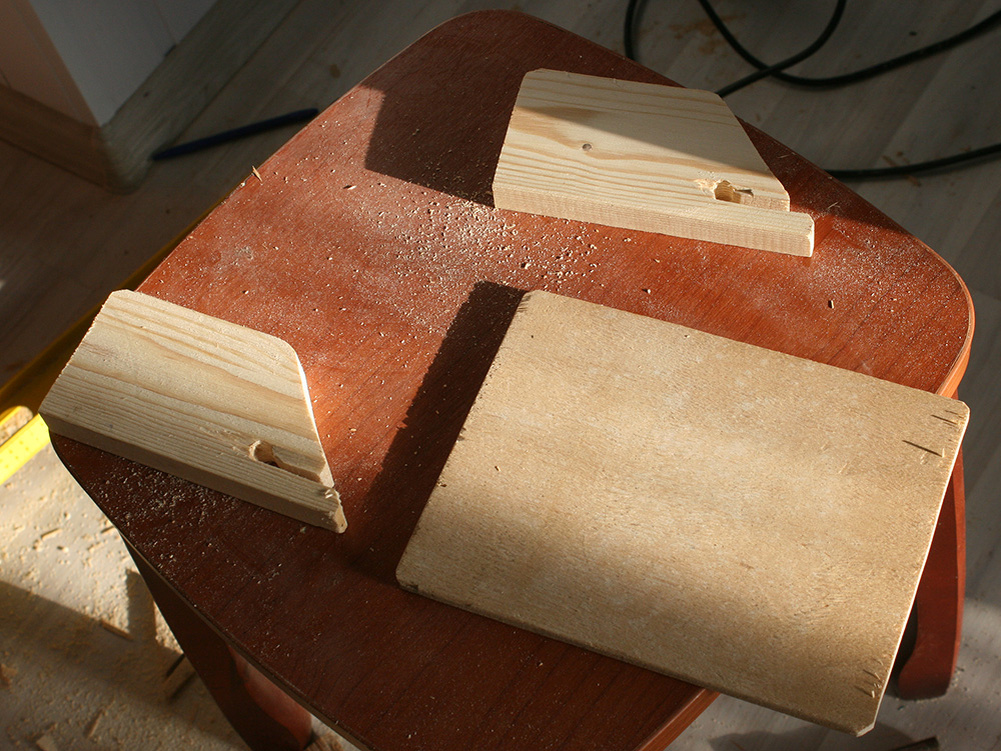 Заготовки под площадку для эхолота